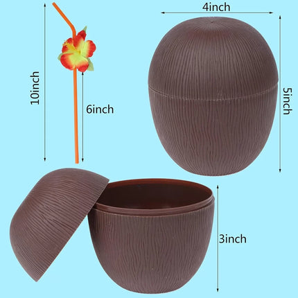 Hindistan Cevizi Pipetli Bardak