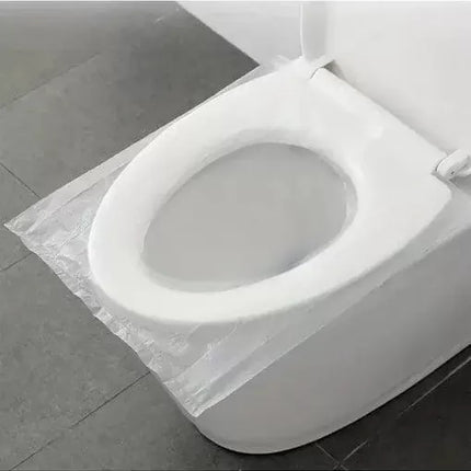 Klozet Kapağı Örtüsü Poşeti - Hijyenik Tek Kullanımlık - 200 Adet