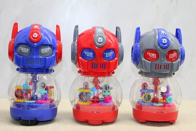 Dans Eden Işıklı Robot Kumbara