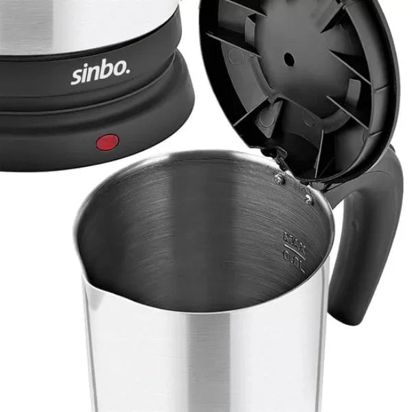 Sinbo Araç İçi Kettle Paslanmaz Çelik