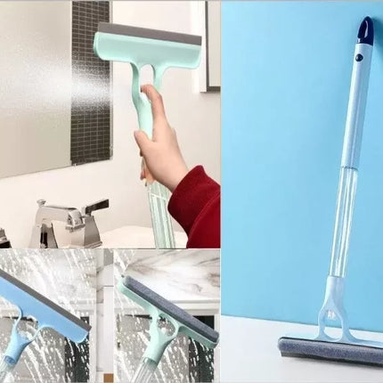 4 in 1 Spreyli Çek Çekli Camsil ve Fırça Aparatı