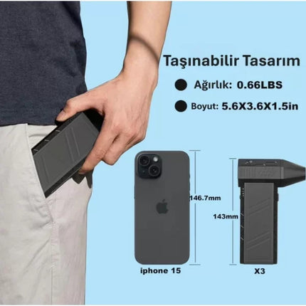 Taşınabilir Kompakt Jet Fan