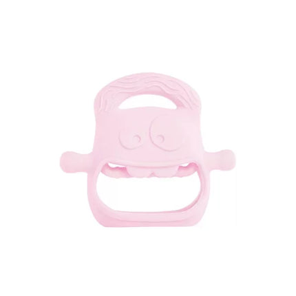 Pembe Bebek Silikon Diş Kaşıyıcı
