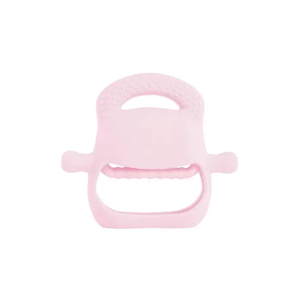 Pembe Bebek Silikon Diş Kaşıyıcı