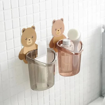 Ayı Figürlü Plastik Organizer