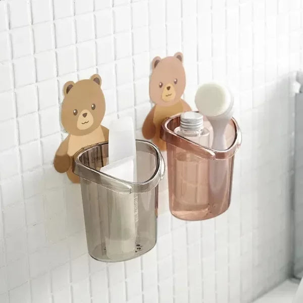 Ayı Figürlü Plastik Organizer