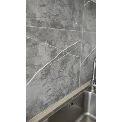 30x30 Antrasit Mermer Desenli Duvar Sticker