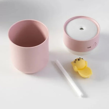 Isınan Kedi Mini USB Sessiz Hava Nemlendiricisi