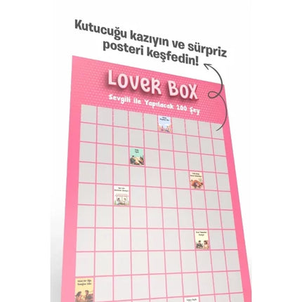 Sevgili ile Yapılacak 100 Şey - Kazı Kazan Posteri