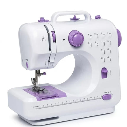 12 Farklı Dikiş Desenli Mini Dikiş Makinesi
