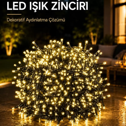 10 Metre Gün Işığı Led Işık Hafif ve Taşınabilir Özel Günler İçin