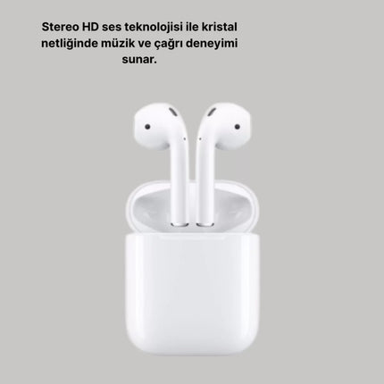 2. Nesil Bluetooth 5.0 Kablosuz Kulaklık Su Geçirmez HD Ses