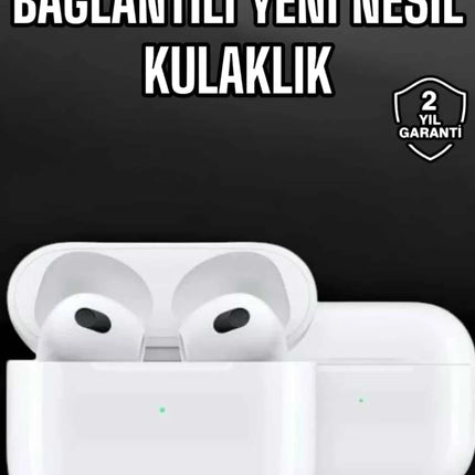 Bluetooth Kulaklık 3.Nesil Kablosuz Uzun Pil Ömrü Dokunmatik Kontrol