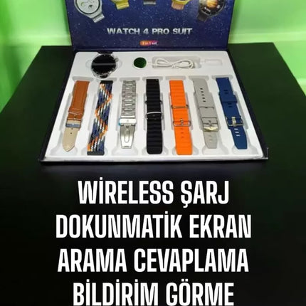 Yeni Nesil Akıllı Saat 2024 Model Uyku ve Sağlık Takibi Bluetooth Bağlantılı