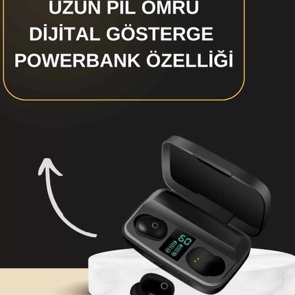 2025 Yeni Model Bluetooth Kulaklık Stereo TWS Kulaklık 5.0 Bluetooth Yüksek Ses Kaliteli