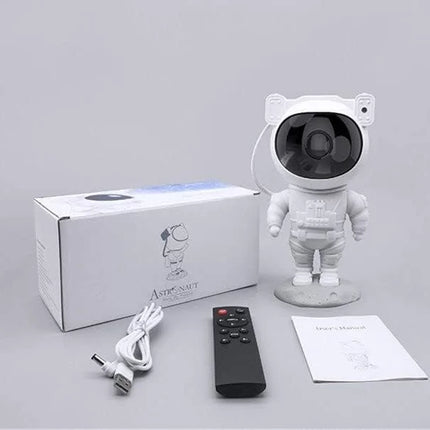 Çocuklara Özel Projeksiyon Astronot Lamba Speaker Sevimli