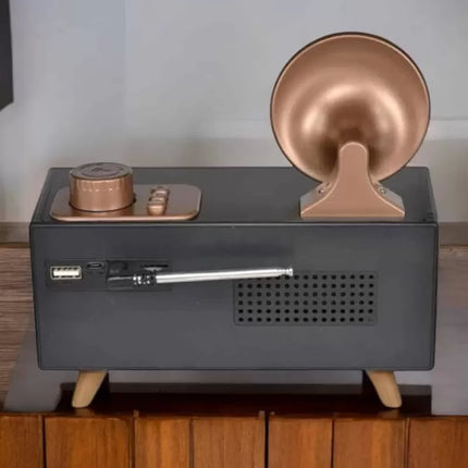 Nostaljik Görünümlü Bluetooth Bağlantılı Speaker