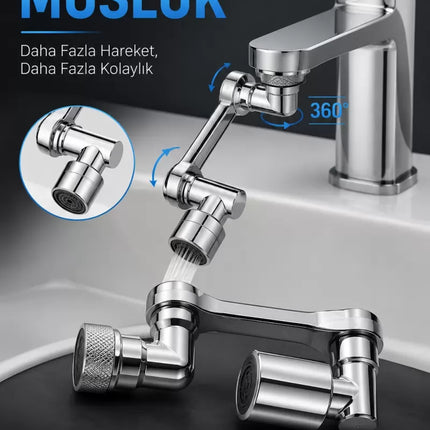 DÖNEBİLEN MUSLUK ÖZEL SU AKIŞ TASARIMI