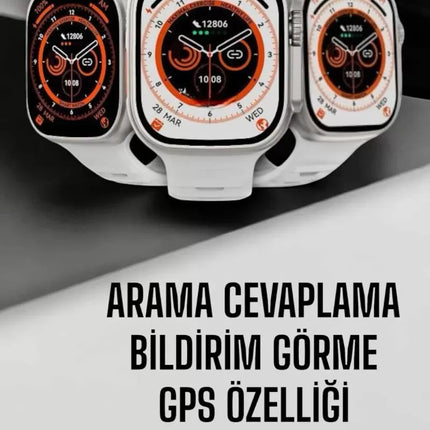 Akıllı Saat Nabız Ölçebilen Yeni Nesil GPS ve Adımsayar Özelliği