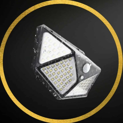 Bahçe Lambası Bahçe Aydınlatma Sensörlü Suya Dayanıklı 100 Led