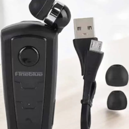 Tüm Telefonlara Uyumlu Mikrofonlu Titreşimli Makaralı Bluetooth Kulakiçi Kulaklık