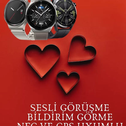 Sevgiliye Özel Yeni Nesil Akıllı Saat Çiftlere Özel Kampanya Çift Saatleri