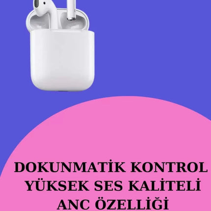 Akıllı Saat ve Kulaklık Seti Dokunmatik Ekran 5.0 Bluetooth Bağlantılı Sesli Görüşme