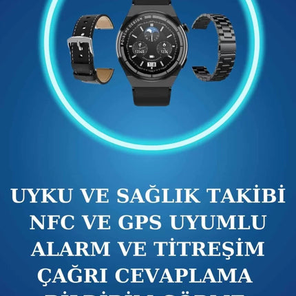 Akıllı Saat ve Kulaklık Seti Bildirim Görme Arama Cevaplama ANC Özelliği