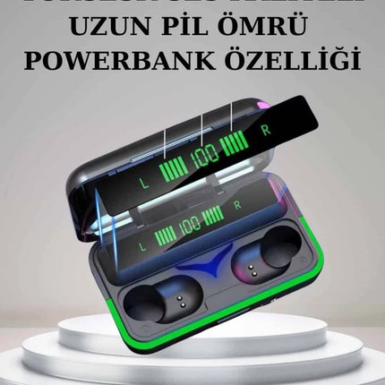 Yeni Nesil Akıllı Saat Ve Bluetooth Kulaklık Titreşim Bildirimleri Uyku Takibi