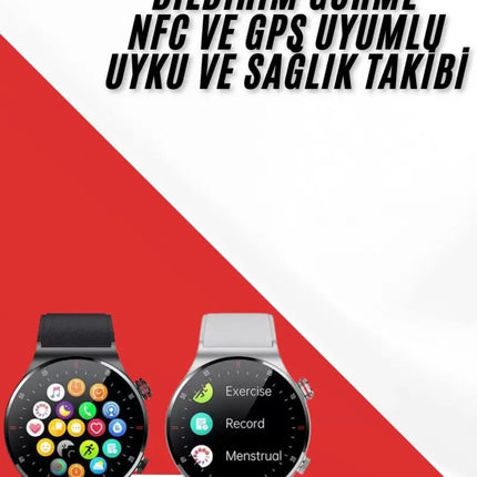 Akıllı Saat Arama Cevaplama Müzik Dinleme GPS Takibi
