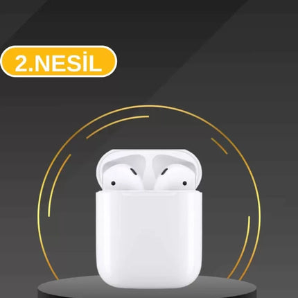 3 Kordonlu Dokunmatik Ekran Akıllı Saat ve 2.Nesil Kablosuz Bluetooth Kulaklık ANC/ENC