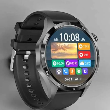 Akıllı Saat Metal Kordonlu GPS ve NFC Uyumlu Arama Cevaplayan