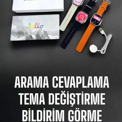 Akıllı Saat Yeni Nesil Bluetooth Bağlantılı Uyku Sağlık Takibi GPS Ve NFC Uyumlu