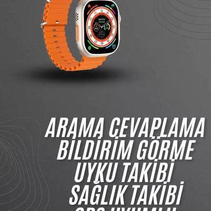 Akıllı Saat Arama Cevaplayan Bildirim Görme Yeni Nesil Bluetooth Bağlantılı