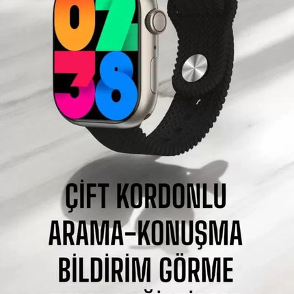 Akıllı Saat Tema Değiştirme Uyku ve Sağlık Takibi Bluetooth Bağlantılı