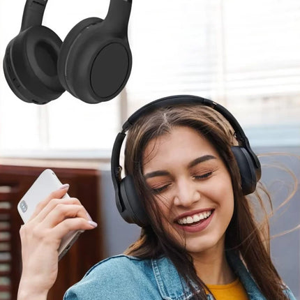 Kulak Üstü Kablosuz Bluetooth Kulaklık Gürültü Önleyici Uzun Şarj Süreli