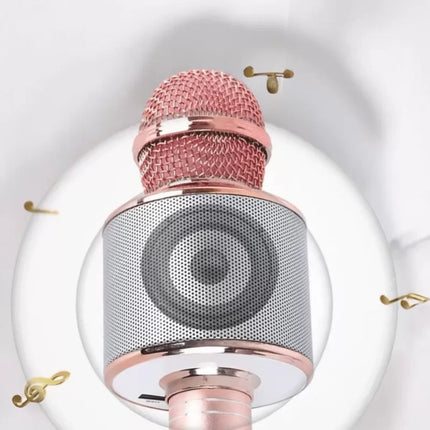 Taşınabilir Bluetooth Karaoke Mikrofon: Hafıza Kart Girişli, Etkileyici Performans