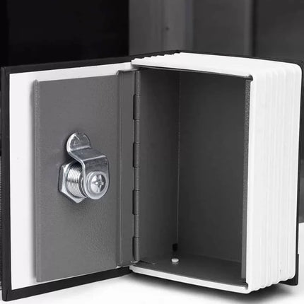 Gizli Kasa Kitap Görünümlü Anahtarlı Çelik Mini Kasa