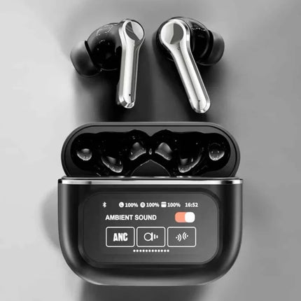 Yeni Nesil Bluetooth Kulaklık Ekranlı Yüksek Ses Kaliteli Uzun Şarj Süreli