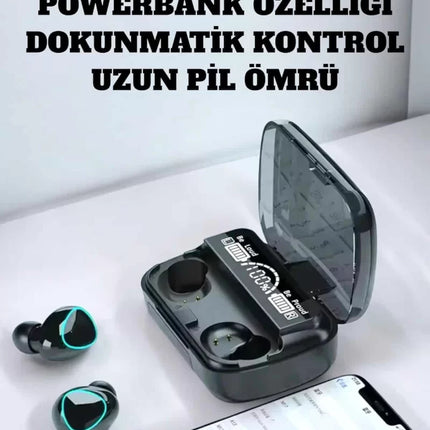 Extra Bass ve HD Ses ile Üstün Bluetooth 5.3 Kablosuz Kulaklık