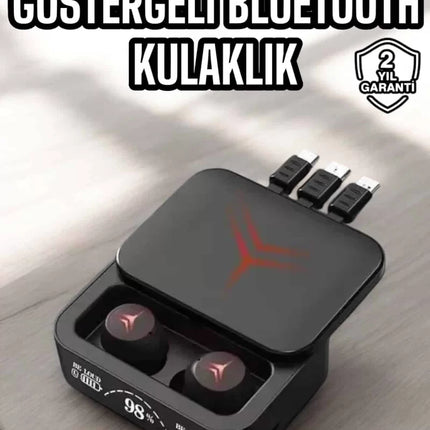 Ucuz ve Kaliteli Bluetooth Kulaklık TWS Çoklu Şarj Girişi Yüksek Ses Kaliteli