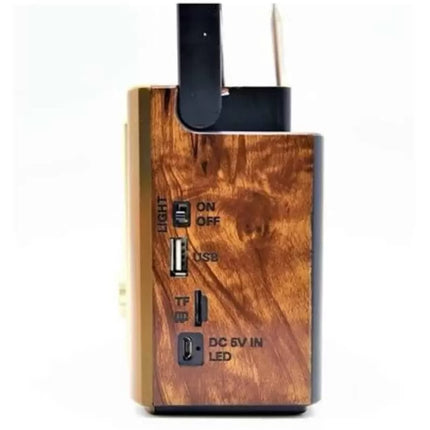 Müzik Kutusu Bluetooth Bağlantılı El Fenerli Nostaljik Tasarım Radyo