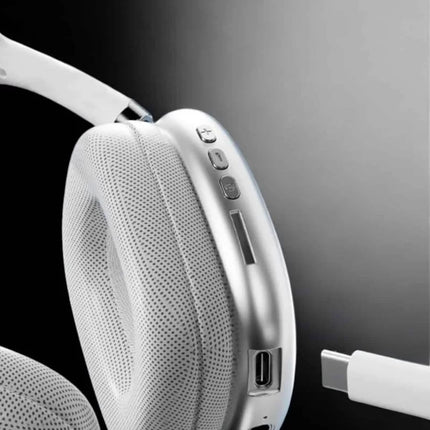 P9 Air Max Kablosuz 5.0 Mikrofonlu Bluetooth Kulaklık Beyaz Yüksek Ses Kaliteli