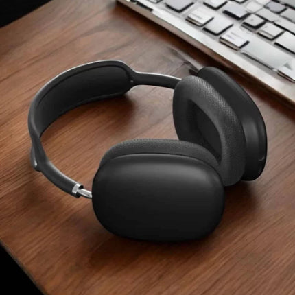 P9 Plus Kulaklık Siyah Bluetooth Bağlantılı Kulak Üstü Kablosuz ANC Özelliği