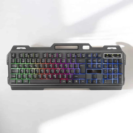 Oyuncu Klavyesi Q Klavye RGB Işıklı Mouse Hediyeli