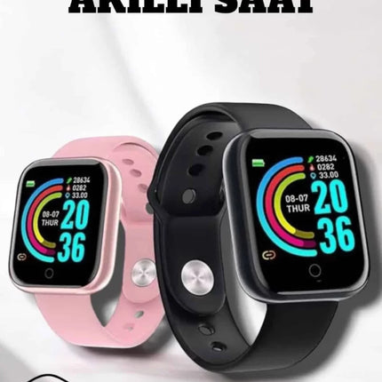 Akıllı Saat Sağlık Takibi ve Akıllı Özelliklerle Donatılmış Modern Akıllı Saat