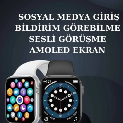 2025 Model Akıllı Saat ve Yeni Nesil Pro Bluetooth Kulaklık TWS Yüksek Ses Kaliteli
