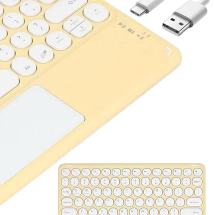 Touchpad Uyumlu Bluetooth Klavye Slim Kablosuz Wifi Q Klavye
