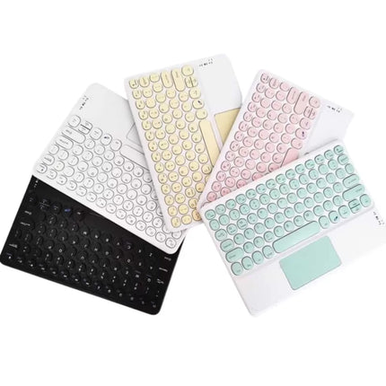 Touchpad Uyumlu Bluetooth Klavye Slim Kablosuz Wifi Q Klavye