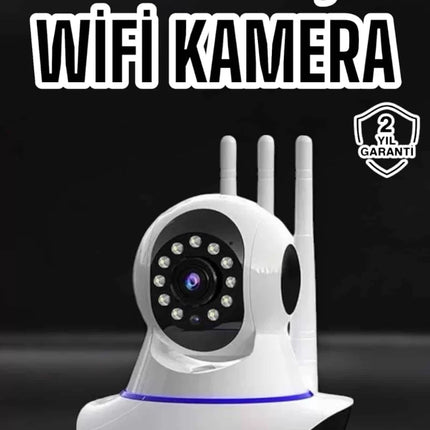 Ev Kamerası Wifi Kamerası Video Kayıt Çift Yönlü Hareket Sensörü Bebek